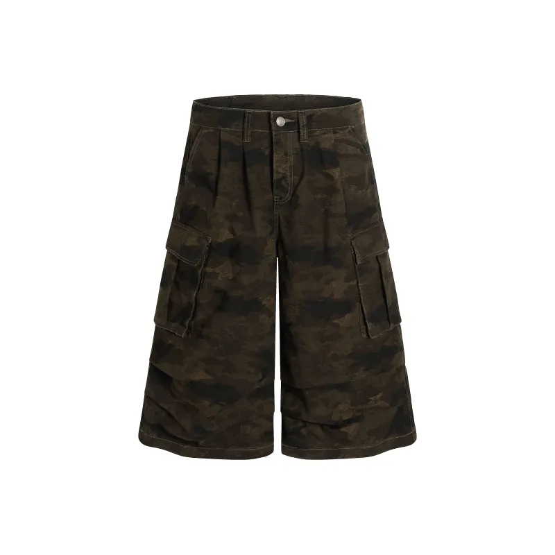 STRUCKCOOL Cargo Shorts Unisex Camouflage-0