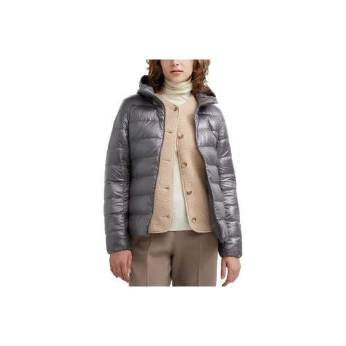 UNIQLO Down Jacket Women's Lead Gray