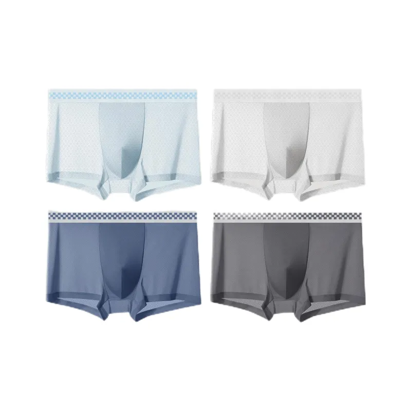 LUYOUYE Underpants Men's 4 Pack-12