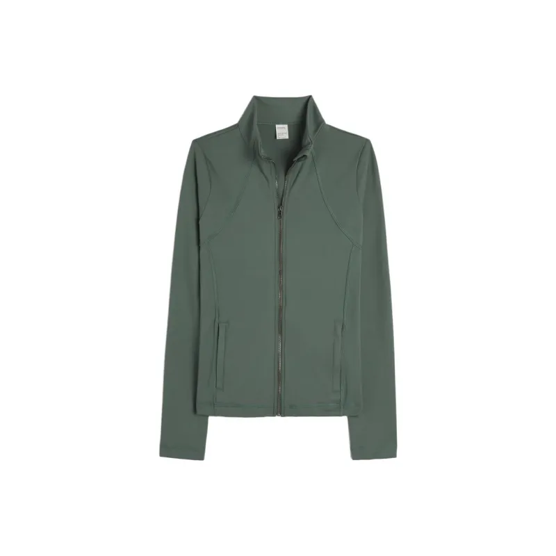 Hollister Jackets Coats Women's Dark Green-0
