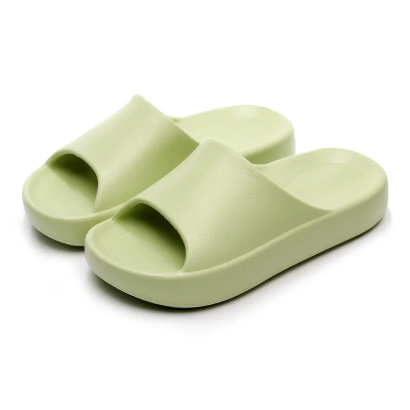 Golofi Squashy And Bouncy Feeling Summer Indoor Home Bathroom Bathing Slip Resistant Platform EVA Slippers-0