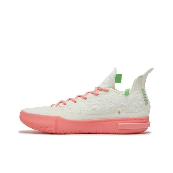 361° Joker 1 GT Cushioning, Slip Resistant, And Abrasion Resistant Mid Top Basketball Shoes Men's Neon Light Coral