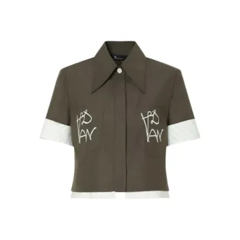 IDPAN Shirt Women's Dark Coffee