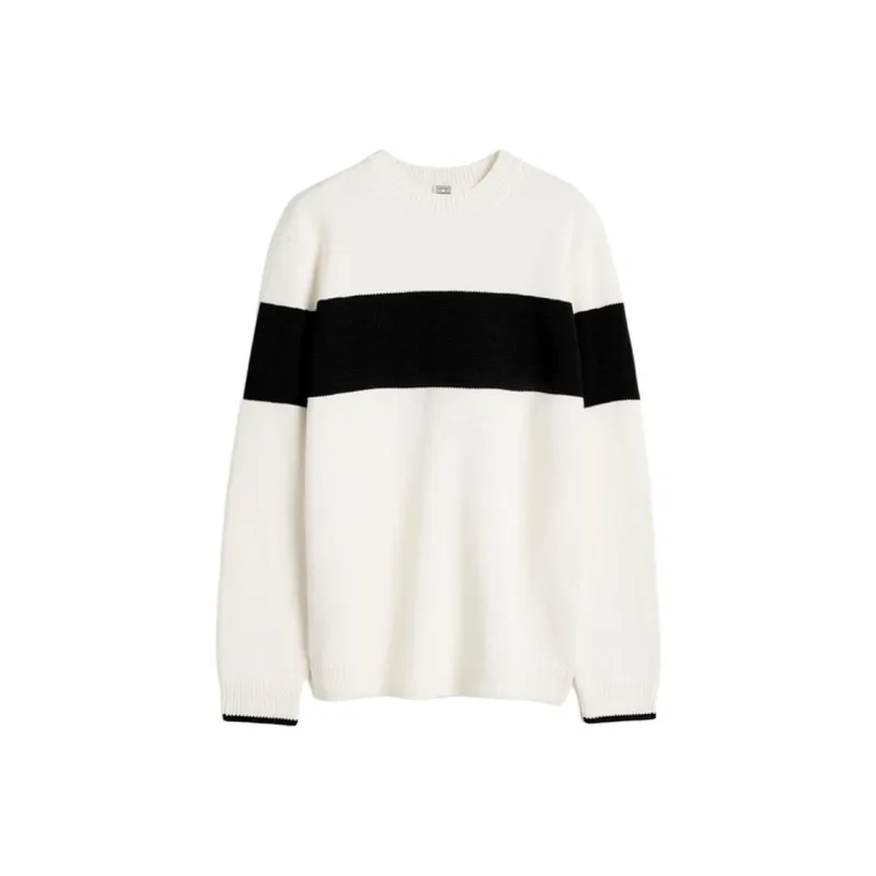 TOTEME Striped Crewneck Knitted Jumper-0