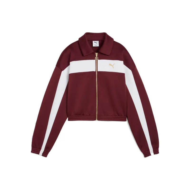 PUMA Chamarra Corta Holgada Para Mujer-0