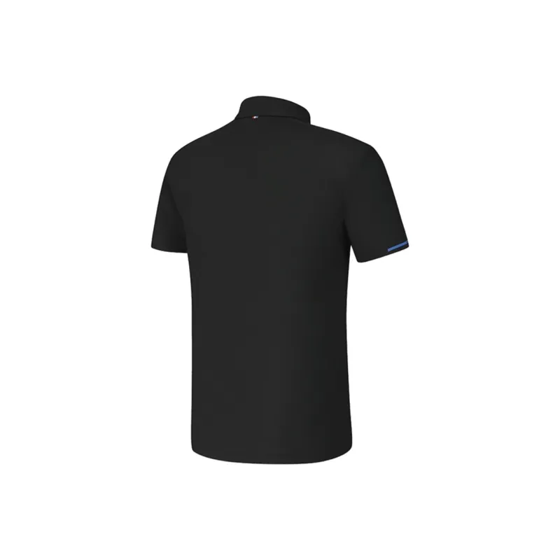 FILA Golf Series Polo Shirt Men's Pitch Black BK-1