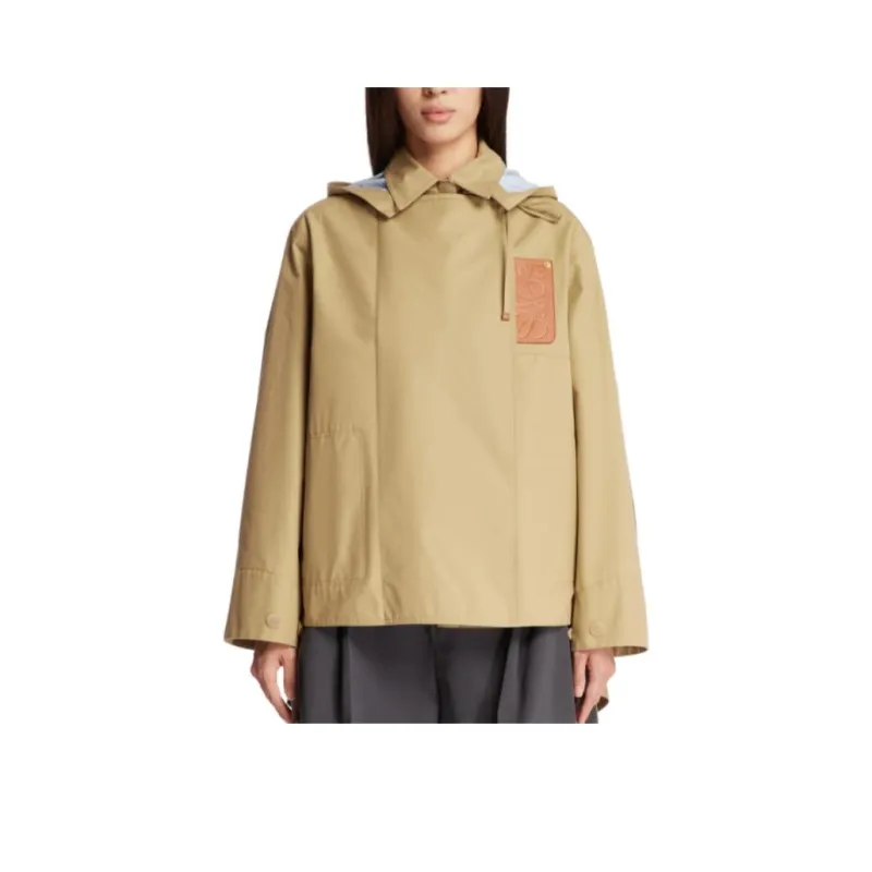 LOEWE Hooded Parka 'Sweet Caramel'-0