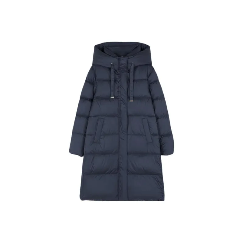 Mo Han Yi Mei Down Jacket Women's Navy Blue-0