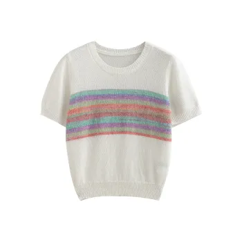 Initial Language Knitwear Women's Light Beige