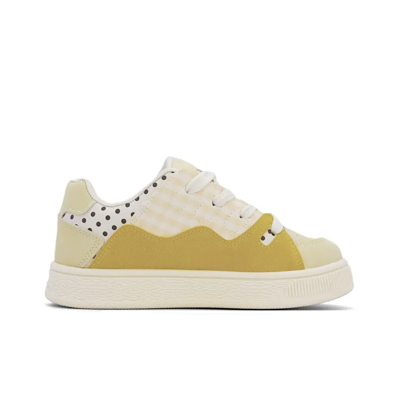ALI THE FOX Skateboard Shoes Women's Low Top Guava Pink/Light Yellow/Beige Pink/Light Blue-9