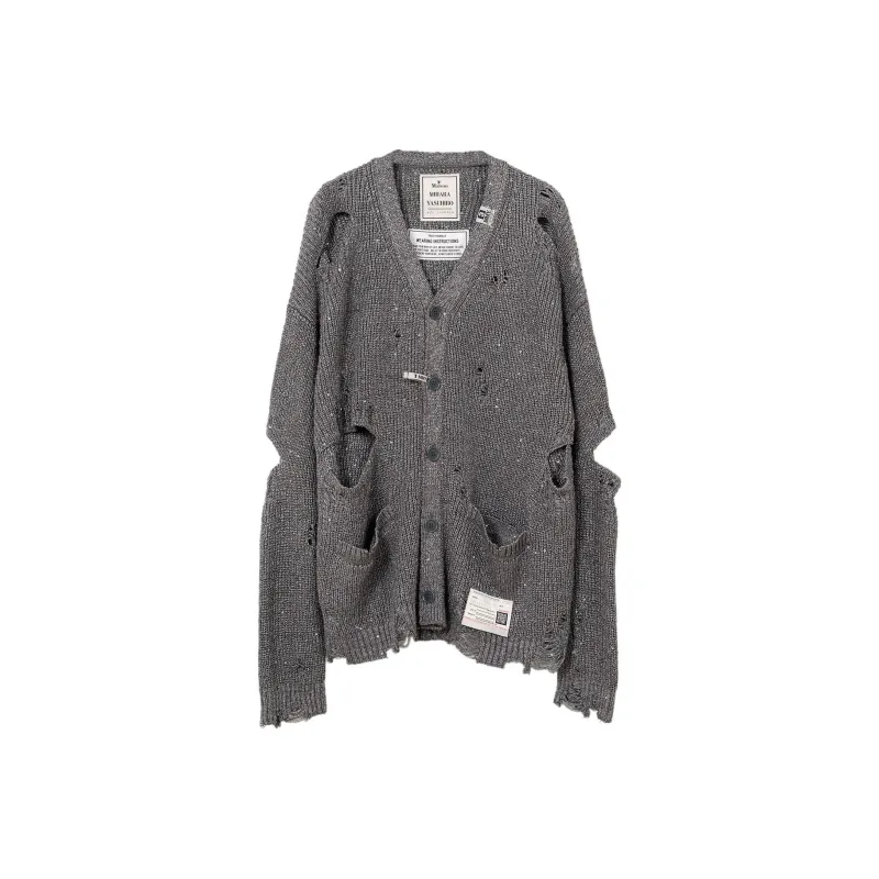 Maison Mihara Yasuhiro SS25 Knitwear Women's Gray-0