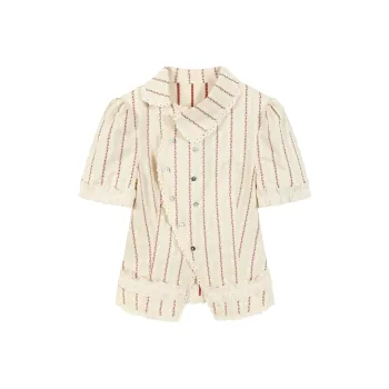 AooRaa Shirts Women's Beige