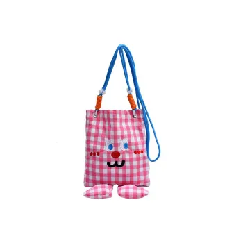 Bywhich Polyester Cotton Blend Crossbody Bag Women's Multicolor