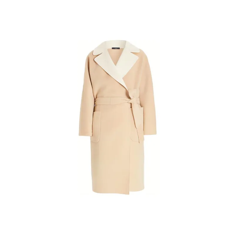 MaxMara Coats Women's Beige-0