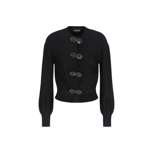 EMPORIO ARMANI Ottoman damska Cardigan With Jewel Details
