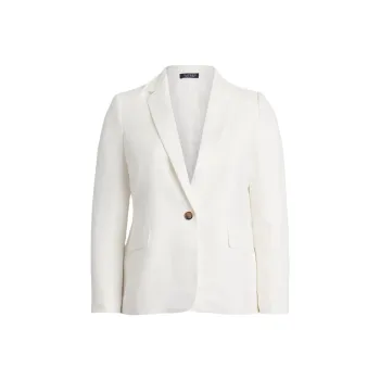 LAUREN RALPH LAUREN Business Suit Coat Women's White
