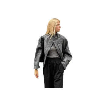 GOELIA Jackets & Coats Women's 44B Smoke Gray