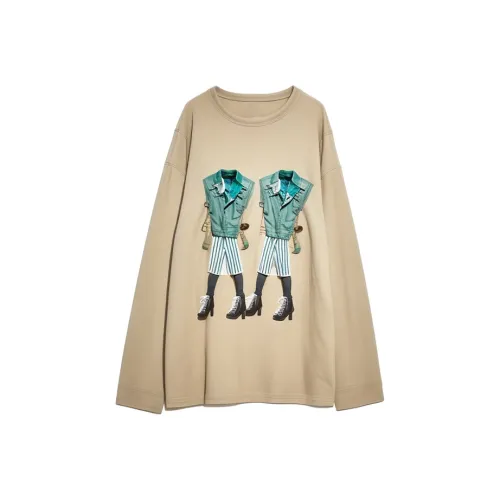Mapping Sweatshirt Women's Khaki