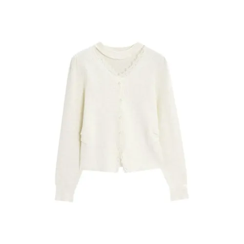 Love To Serve Knitwear Women's Apricot
