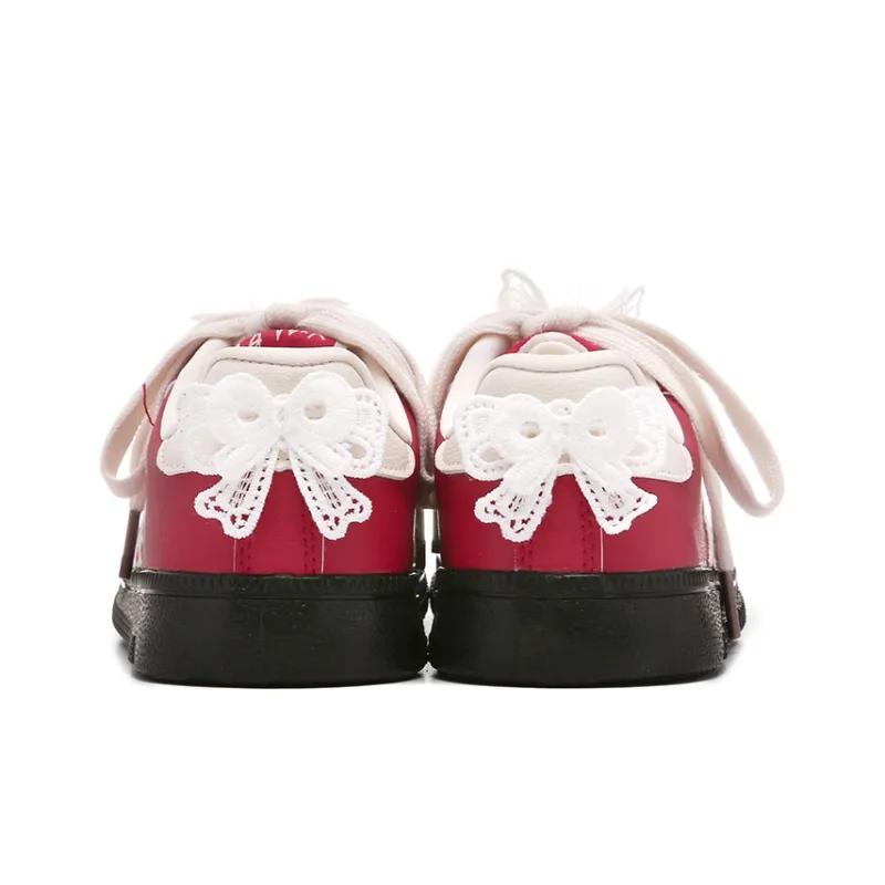 Lovely You Wear resistant And Lightweight Low Top Skateboard Shoes Women's-22