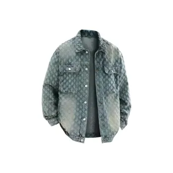 DOSOHEB Jackets Coats Women's Vintage Blue