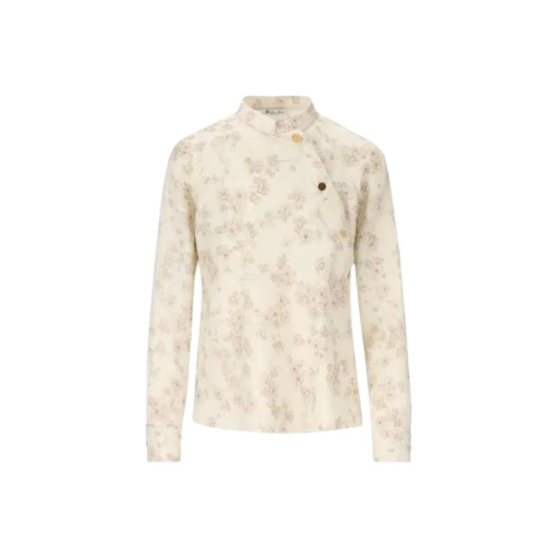 Loro Piana Klara Shirt Women's Beige-0