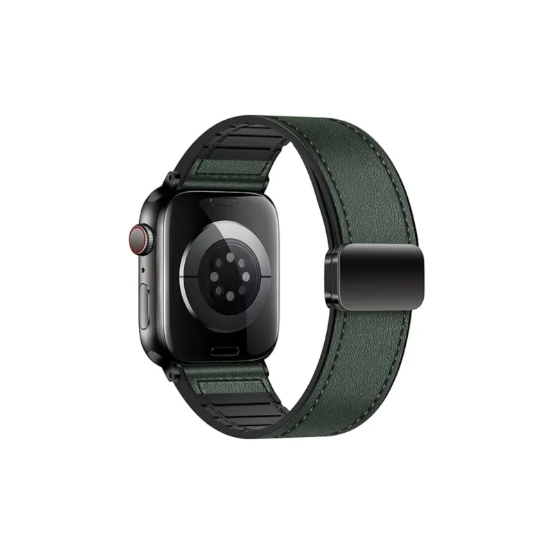 Brangdy Apple Compatibility Watch Band Artificial Leather Material-7