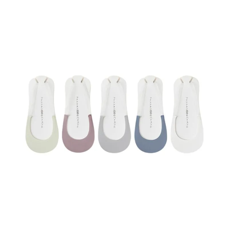 Urban Beauty No Show Socks Women's 5 Pack-4
