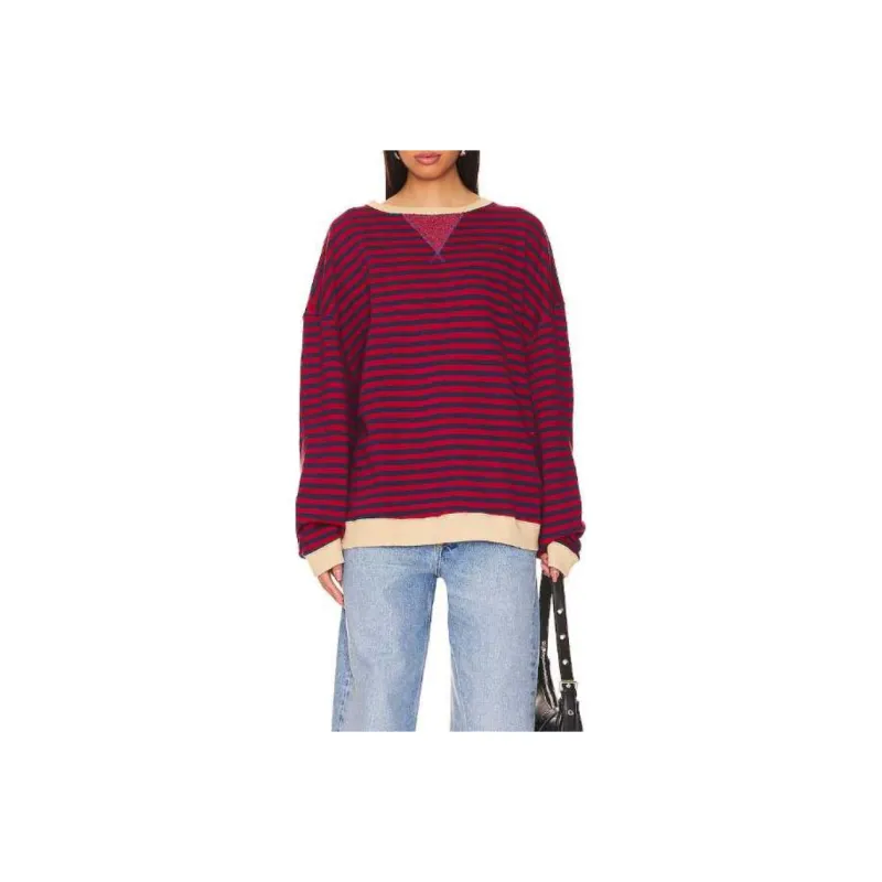 FREE PEOPLE SS24 Sweatshirt Women's Nautical Combo/Nautical Combination-0