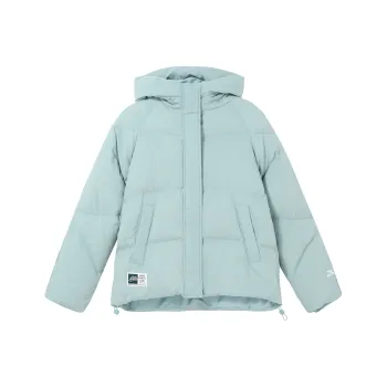 ANTA Life Collection Down Jackets Women's Crab Shell Green