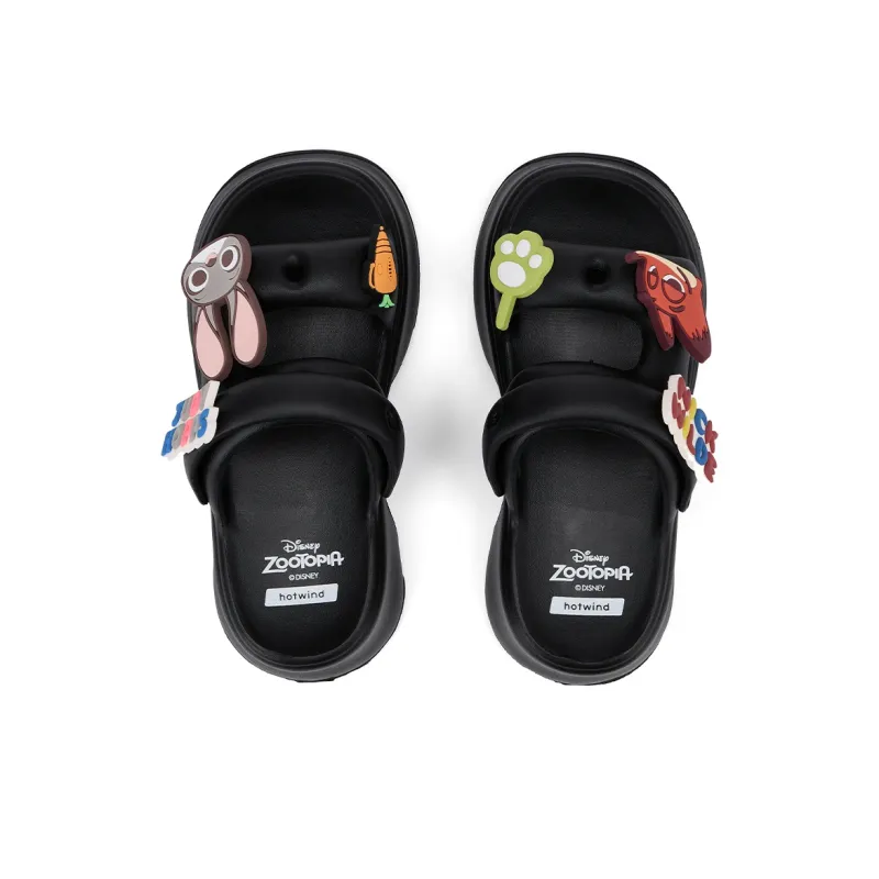 Disney x Hotwind Zootopia Series Slip Resistant Slide Slippers Women's-2