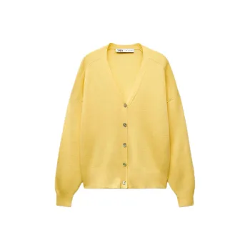 ZARA Knitwear Women's Yellow