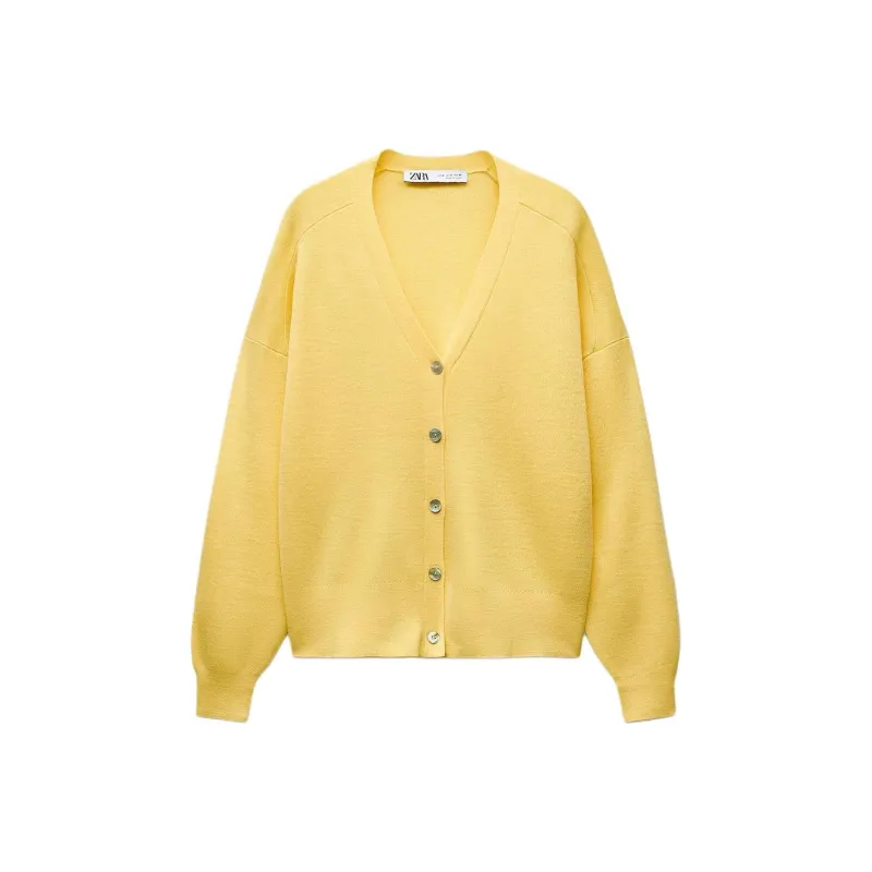 ZARA Knitwear Women's Yellow-0