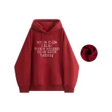Burgundy[Thickened and Fleece-Lined]