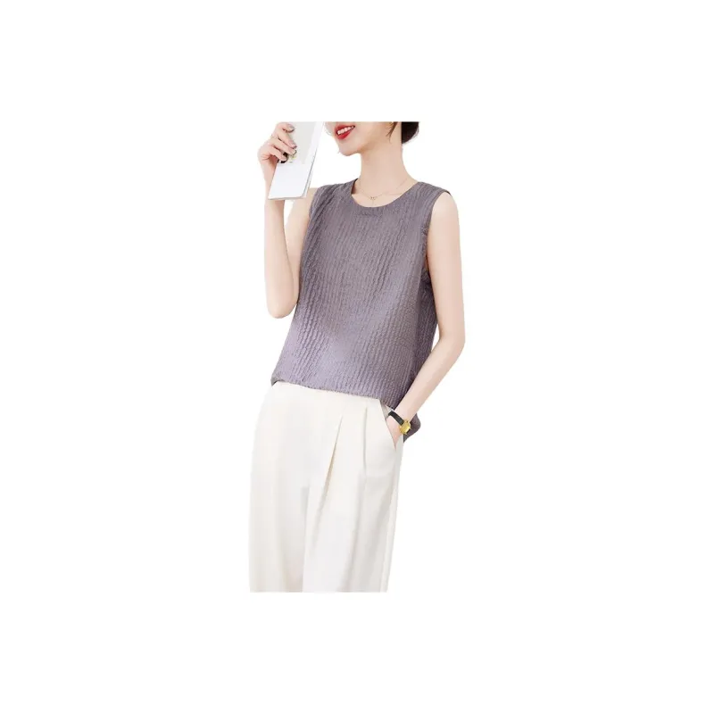 Yi Mengyuan Silk Tank Top Women's-1