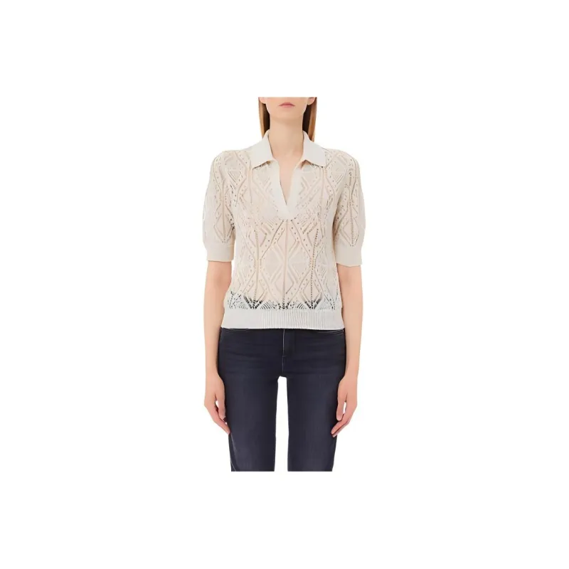 LIU·JO Crochet knit Top-0