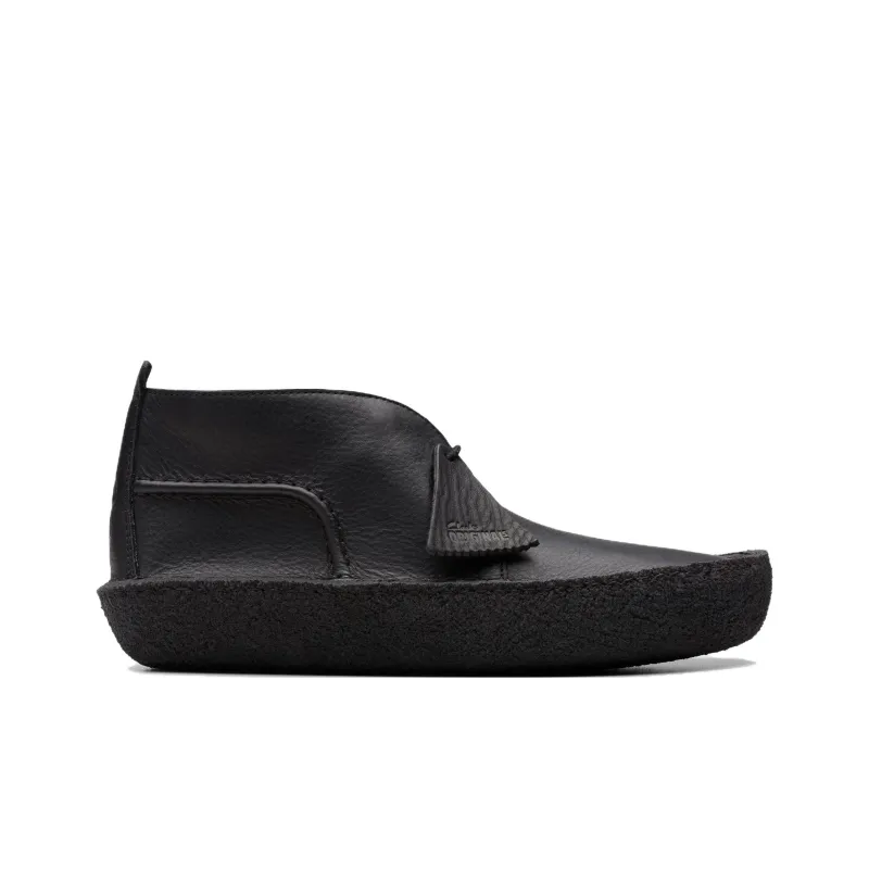 Clarks Desert Rain Ankle Boots Men's Black-1