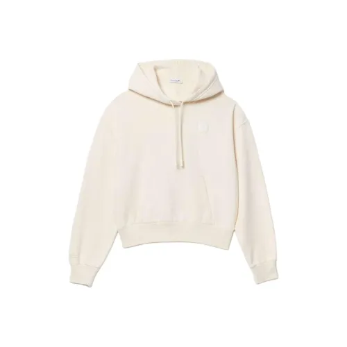 LACOSTE Sweatshirt Women's Natural White