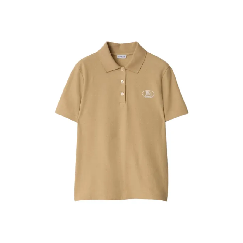 Burberry SS25 Polo Shirt Women's Khaki-0