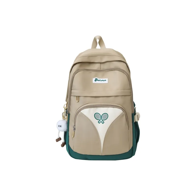Yalu Nylon Backpack Regular Unisex Black/Gray/Blue/Red/Khaki-22