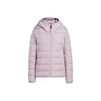 Adidas Terrex Multi Light Down Hooded Jacket Down Jacket Women's Purple
