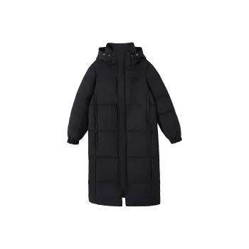 Deer Snake Down Jacket Unisex Black
