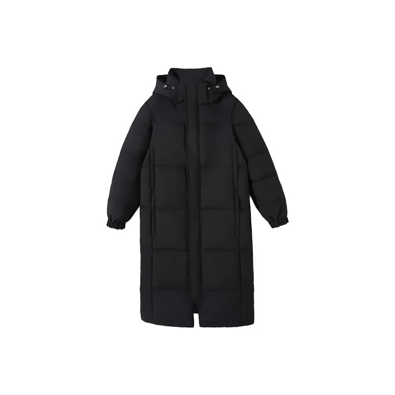Deer Snake Down Jacket Unisex Black-0