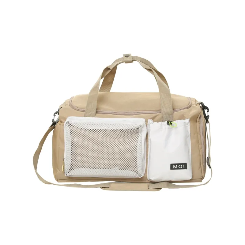 H YXIANG Nylon Travel Bag Unisex Multicolor-3