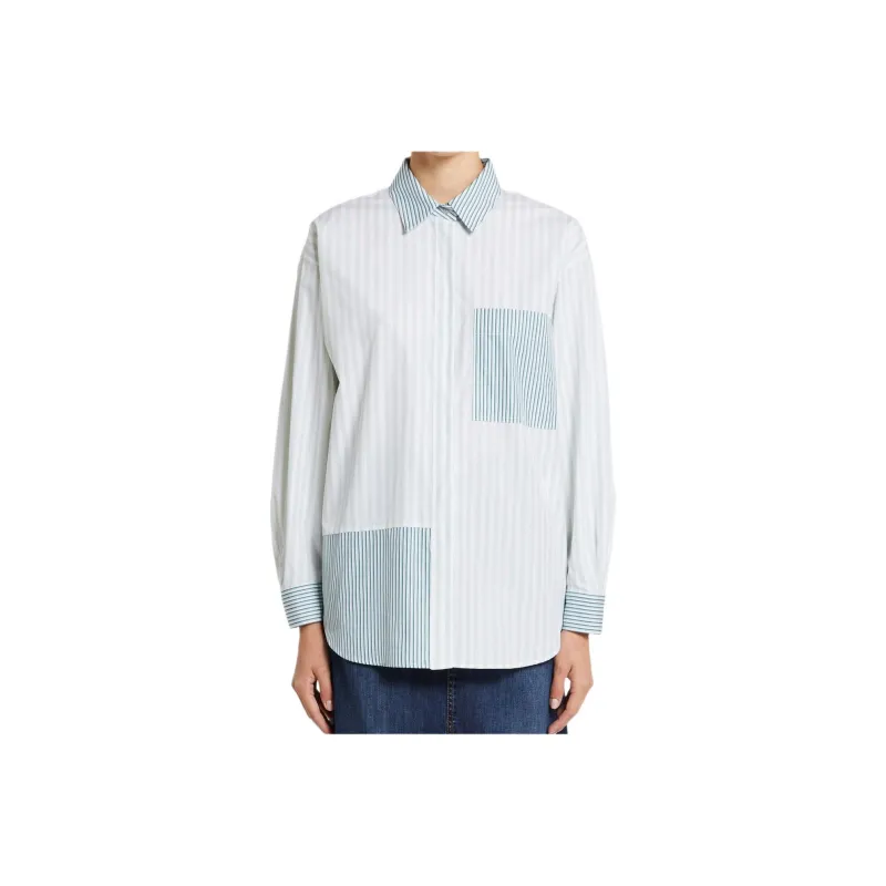 I BLUES Shirts Women's Blue-0