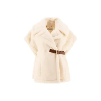 MaxMara Belted Short Sleeved Cape