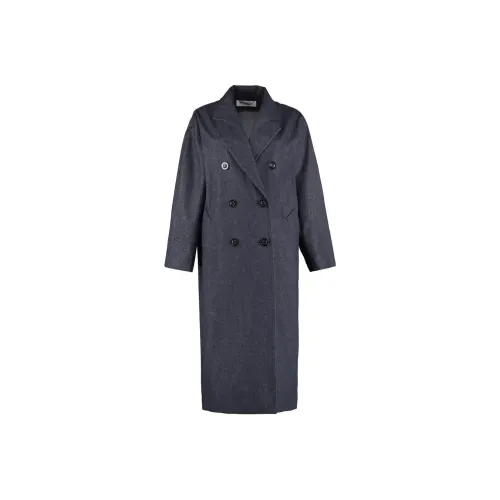 MaxMara Coats Women's Dark Blue