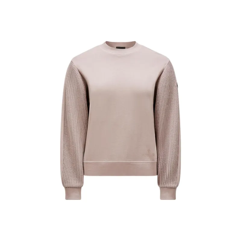 Moncler Logo Patch Panelled Sweatshirt-0