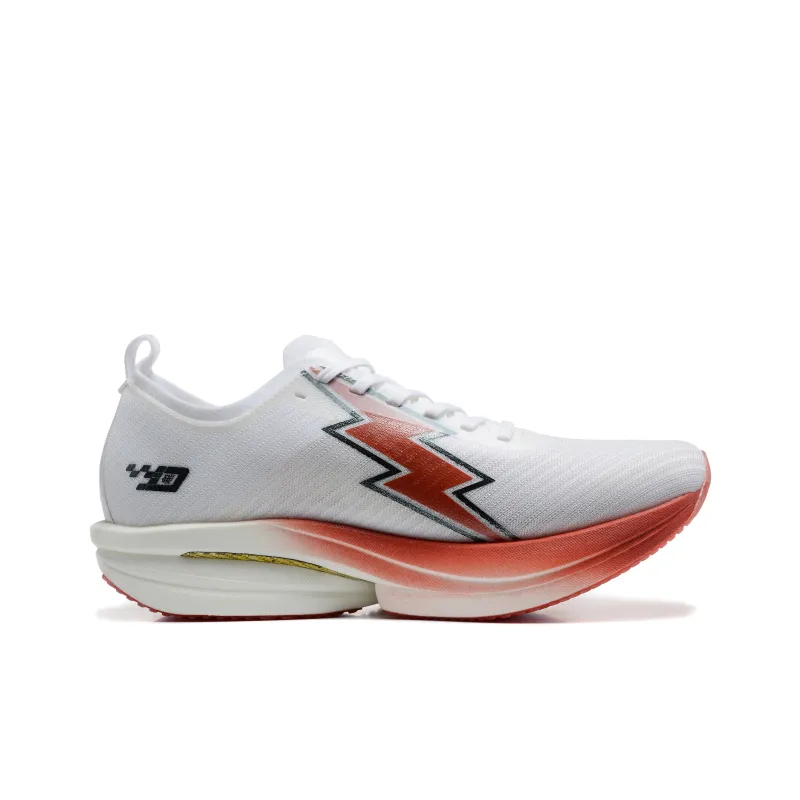 DEERWAY Running Shoes Unisex White Orange-2