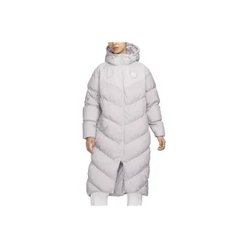 Nike Down Jacket Women's Gray Purple